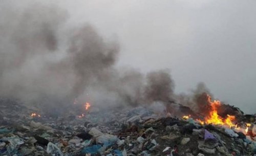В Белгород-Днестровском районе есть пожароопасная мусорная свалка