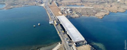 Мост через Сухой лиман завершат не раньше мая 2021 года