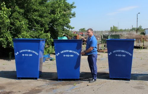 В Белогород-Днестровском решили делать свои мусорные контейнеры — из металла
