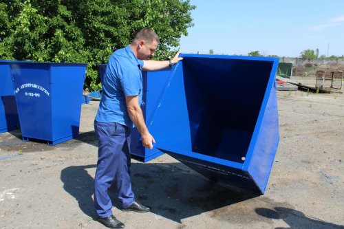 В Белогород-Днестровском решили делать свои мусорные контейнеры — из металла