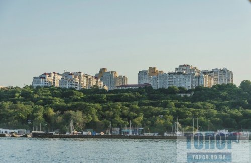 Как Одесса выглядит с моря (фото)