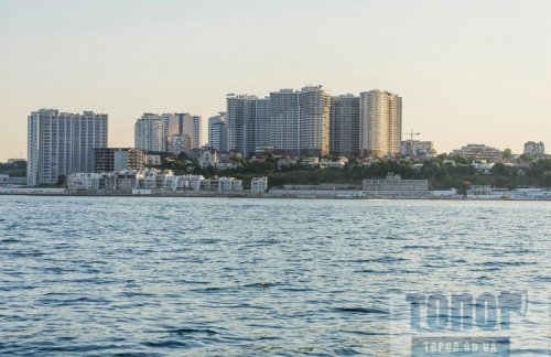 Как Одесса выглядит с моря (фото)