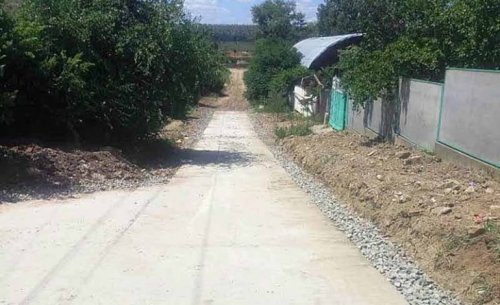 В селах Болградского района делают бетонные дороги