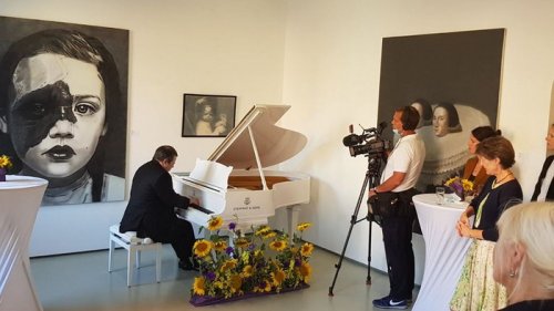Одесский пианист играл для президента Швейцарии в Киеве