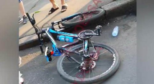 На Фонтанской дороге маршрутка сбила ребенка на велосипеде
