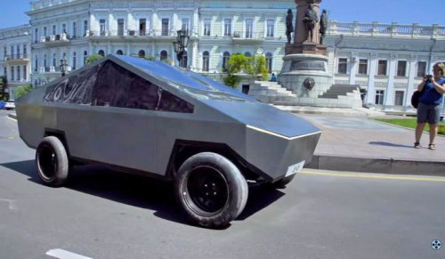 В Одессе построили Tesla Cybertruck из Жигулей (видео)