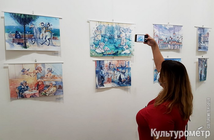 В Одесском музее открыли удивительную выставку акварелей (фото)