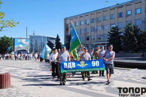 90-летие Воздушно-десантных войск в Болграде (ФОТО)