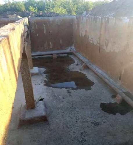 В Арцизе капитально ремонтируют второй резервуар чистой воды (фотофакт)