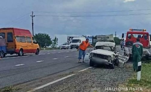 На трассе Одесса-Рени произошло ДТП с тремя пострадавшими