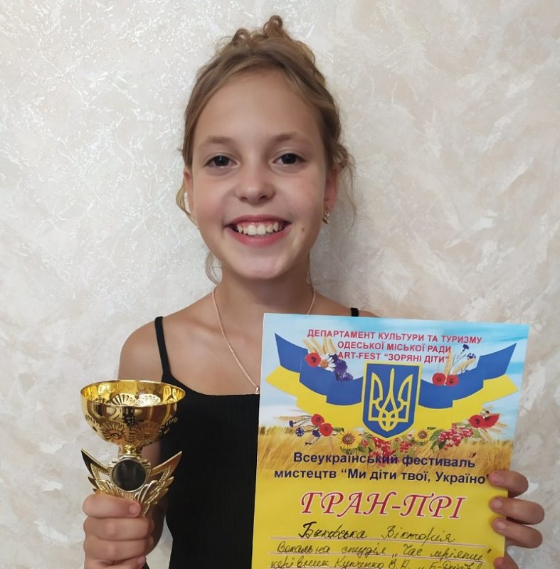 Гран-при Одесского Всеукраинского фестиваля получила вокалистка из Белгорода-Днестровского