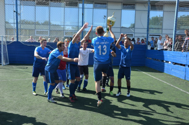Одесские коммунальщики провели футбольный турнир: трамвайщики победили тепловиков, а дворники стали третьими