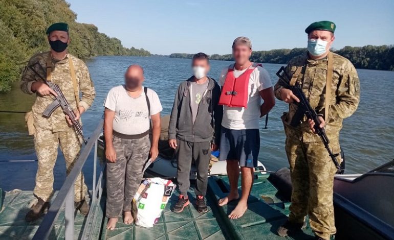 На Дунае задержали румынских рыбаков, которые перепутали маршрут