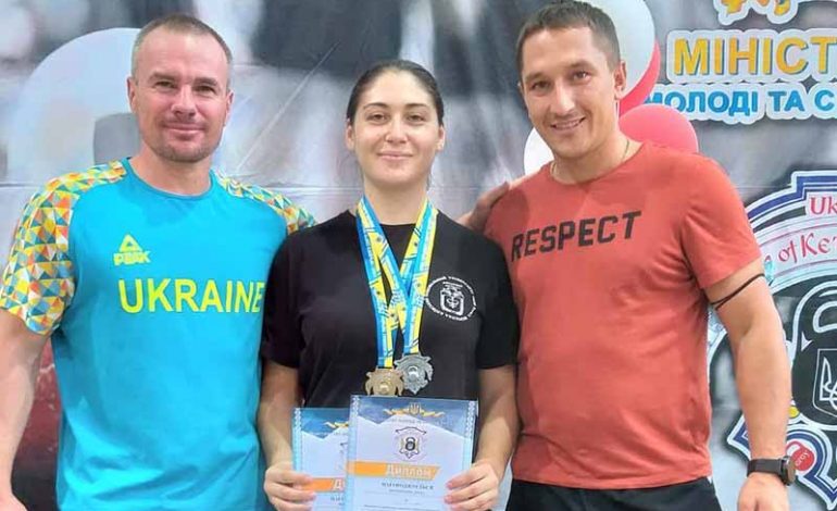 Уроженка Болградского района стала чемпионкой Украины по гиревому спорту
