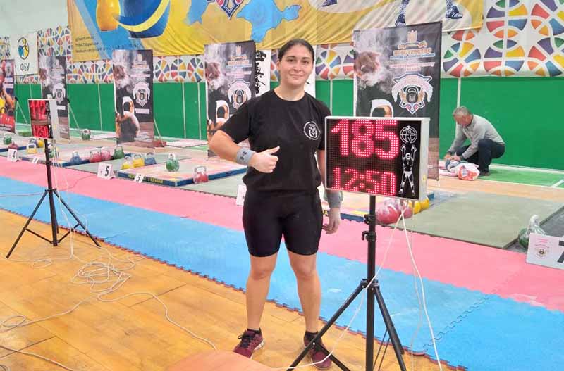 Уроженка Болградского района стала чемпионкой Украины по гиревому спорту