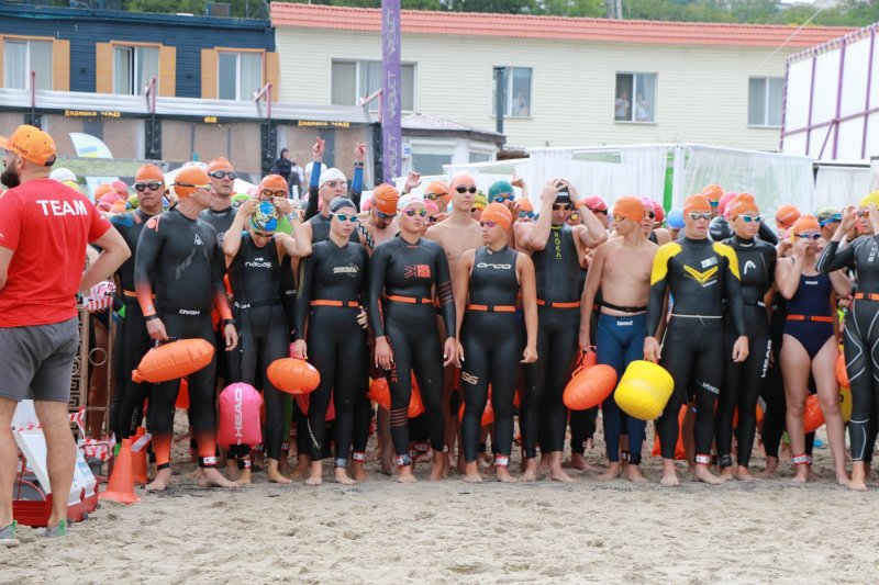 В Одессе наградили пловцов соревнований Oceanman