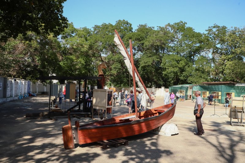 В парке Шевченко открылся музей истории мореплавания (фото)