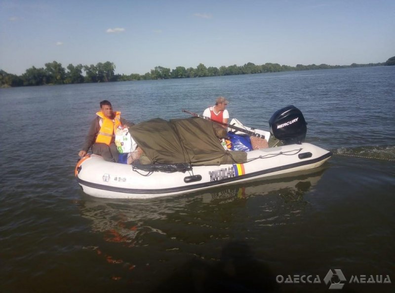 «Трое в двух лодках»: в Одесской области румын задержали за незаконное пересечение границы (фото)