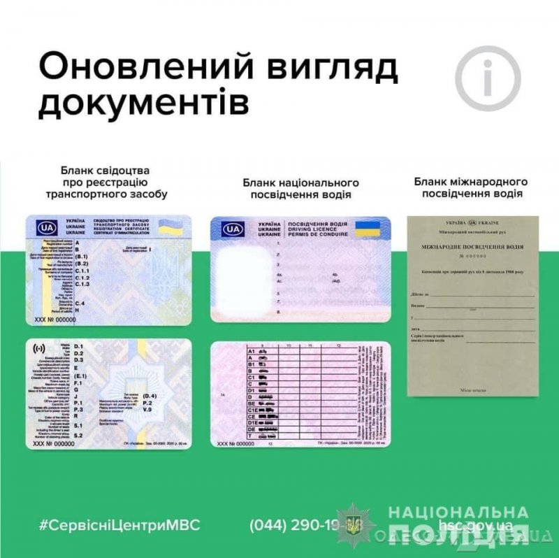 Вниманию одесских автовладельцев: Кабмин утвердил новые образцы удостоверений (документ)