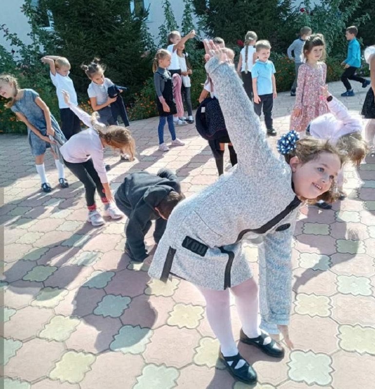 В школе Белгород-Днестровского района для детей устраивают весёлые переменки