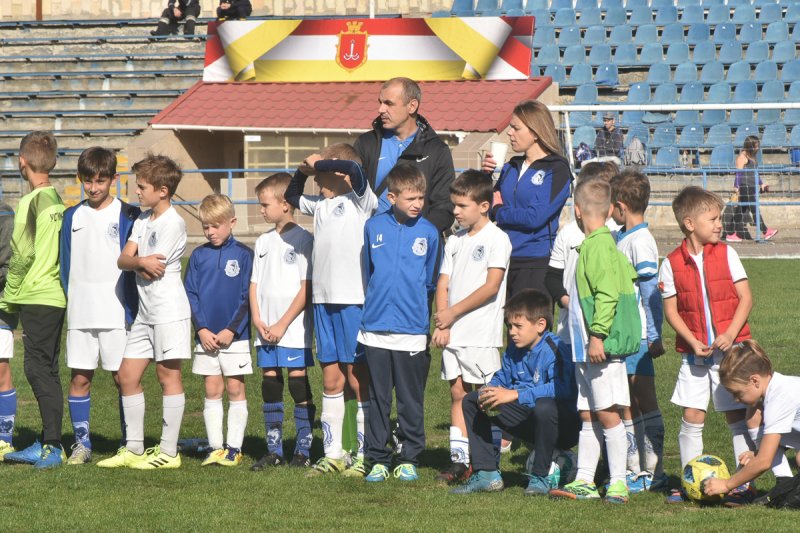 В Одессе стартовали состязания Школьной футбольной лиги (фото)