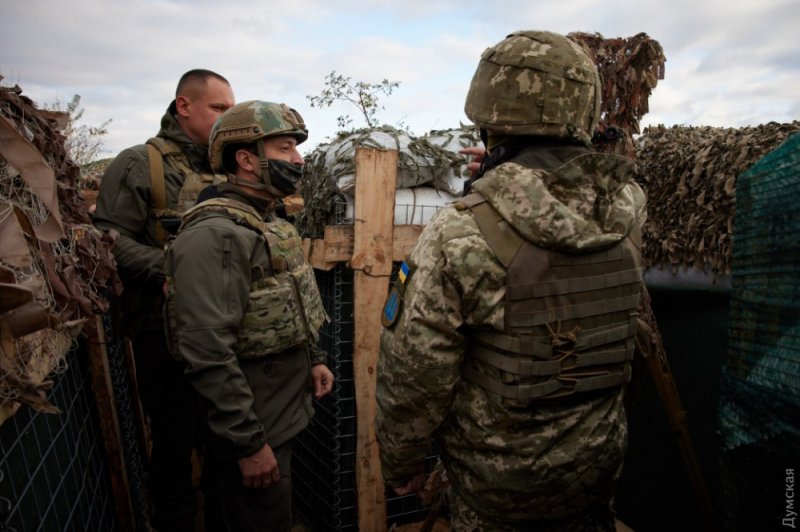 Зеленский: За время действия «режима тишины» на Донбассе боевые потери Украины сократились в 10 раз