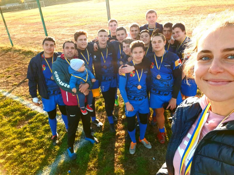 Юные спортсмены из Одесской области стали победителями чемпионата Украины по регби-7 (фото)
