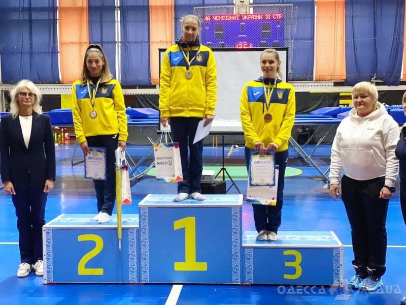 Прыжки на батуте: сборная Одесской области стала чемпионом Украины (фото)