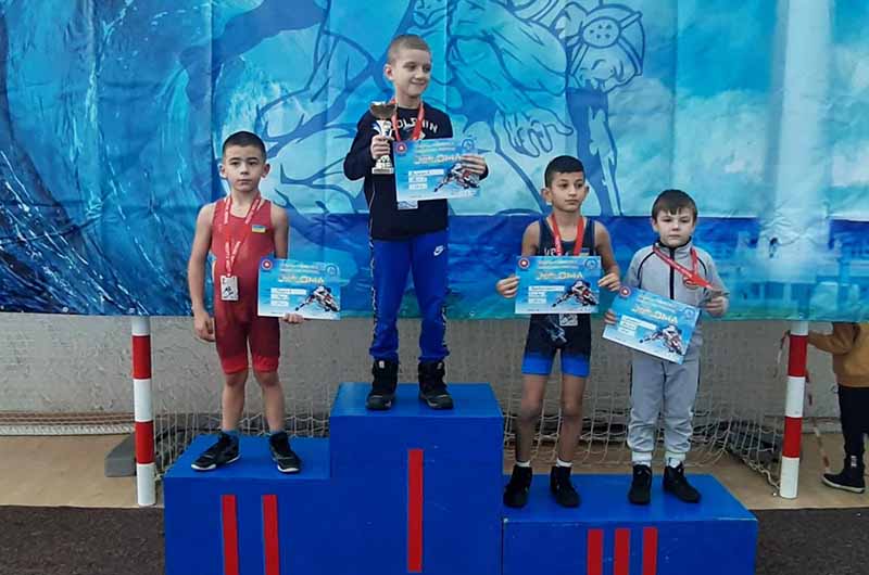 Третьеклассник из Болградского района стал призером борцовского турнира