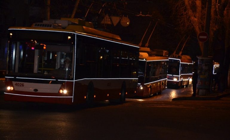 В Одессе традиционно проведут парад троллейбусов