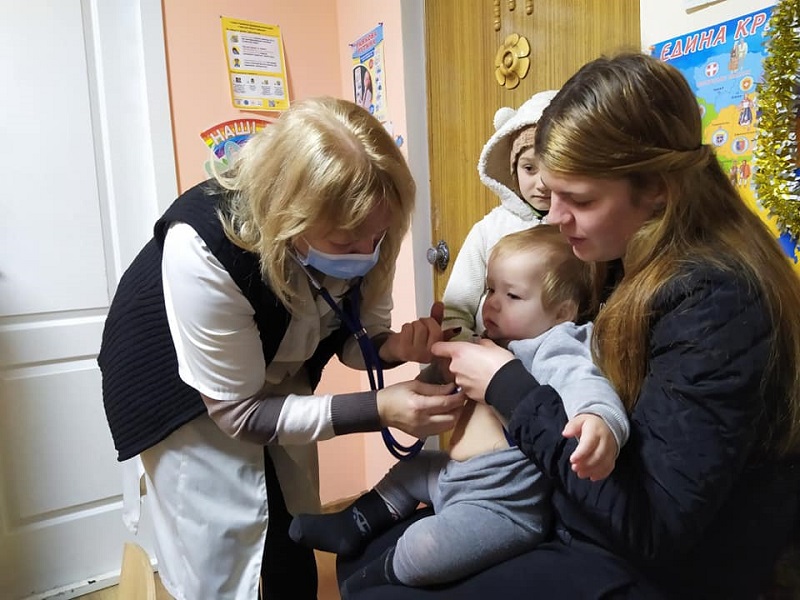 В Шабовской ОТГ Белгород-Днестровского района детям делали прививки