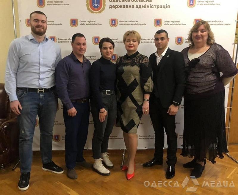Лучших спортсменов и тренеров из Одесской области чествовали в обладминистрации (фоторепортаж)