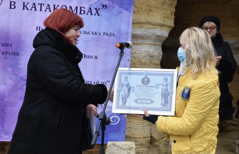 Под Одессой в катакомбах появилась самое большое в Европе арт-пространство (фото)