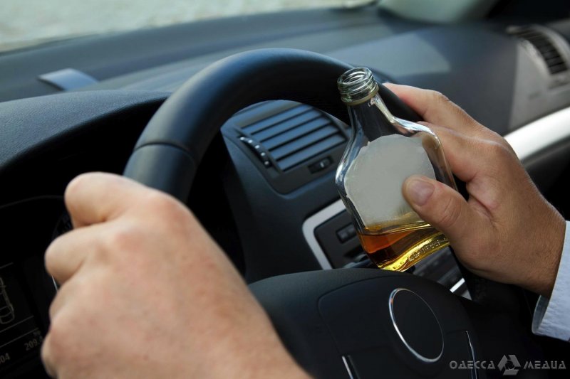 За прошедшие выходные одесская полиция остановила 30 водителей в состоянии алкогольного опьянения
