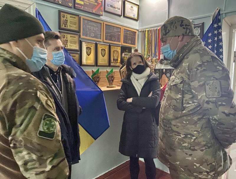 Одесские пограничники встретились с представителями Посольства США в Украине (фото)