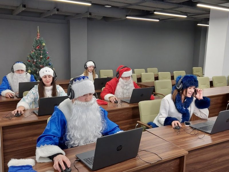 В Одессе можно позвонить Деду Морозу и Снегурочке
