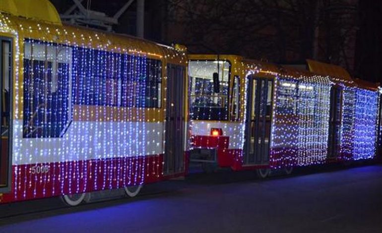В Одессе традиционный рождественский парад трамваев перенесли из-за погоды
