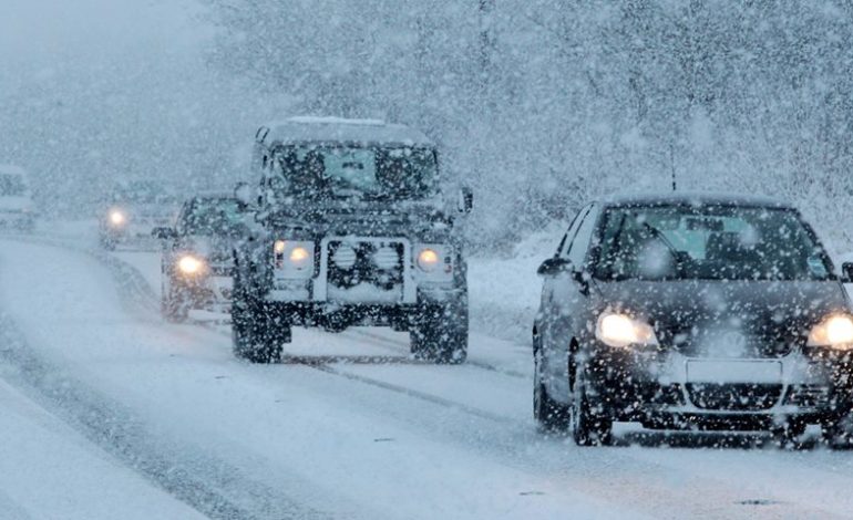 В Одесской области водители могут переждать снегопад на специальных площадках