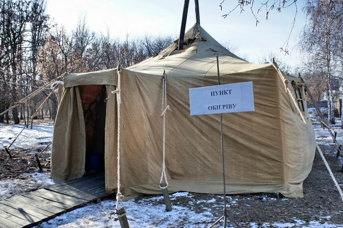 В Одессе открывают палатки, где бесплатно нальют горячий чай