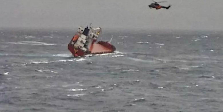 Судно одесской фирмы затонуло у берегов Турции
