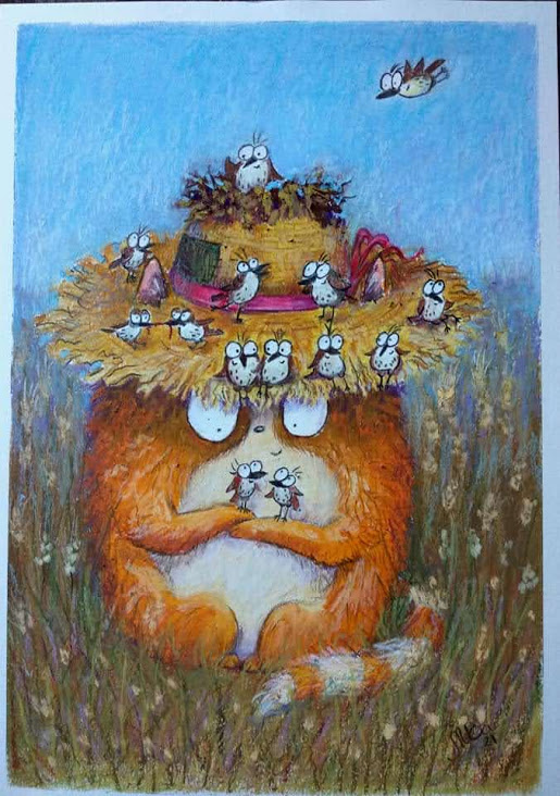 Одесситка рисует удивительных котиков (фото)