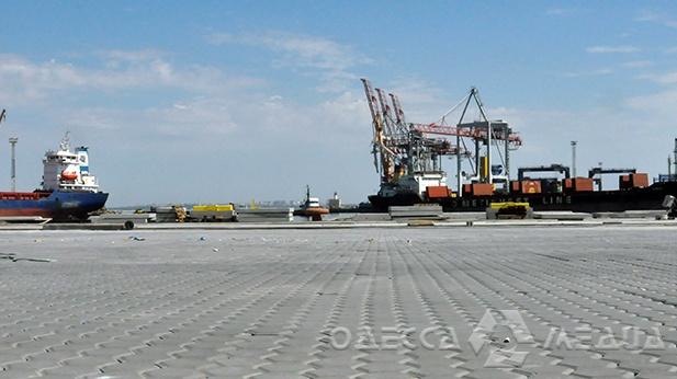 Лучший результат: реконструированный причал №7 Одесского порта принял 14 судов за три месяца