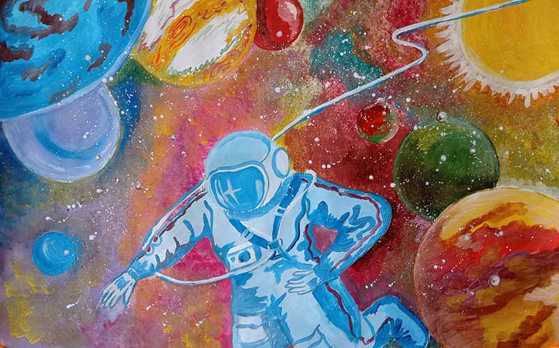 В Болградской громаде дети мечтают о космосе