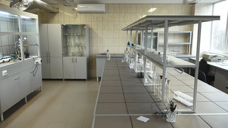 «Инфоксводоканал» установил японское оборудование в лаборатории на станции «Днестр»