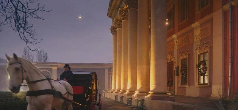 В Одессе сняли клип на рождественскую историю 19-го века
