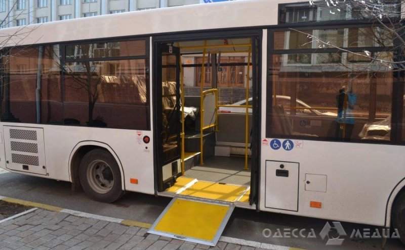 Одесская мэрия обнародовала расписание автобусов для перевозки лиц с инвалидностью на январь