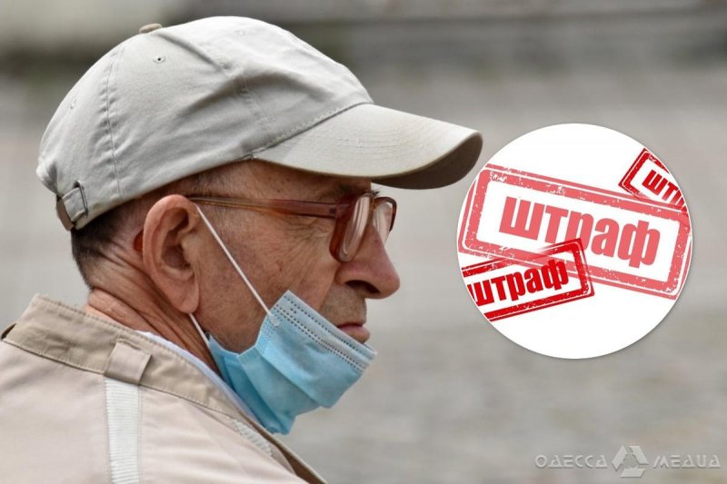За отсутствие масок у клиентов и персонала одесских бизнесменов начнут штрафовать с 14 января