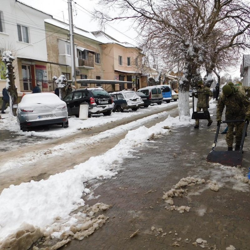 Как военнослужащие помогали Белгороду-Днестровскому