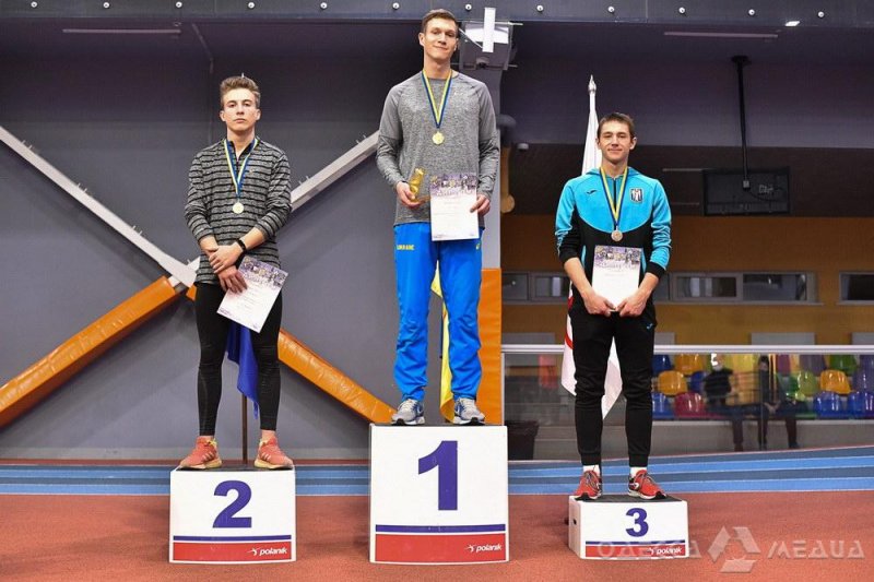 19-летний легкоатлет из Черноморска добыл серебряную медаль на крупных соревнованиях в Киеве (фото)