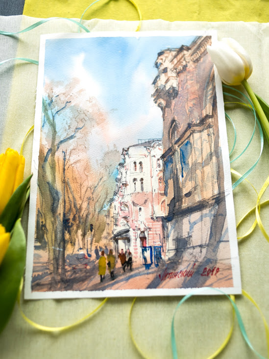 В центре Одессы – более 100 удивительных открыток о любви (фото)